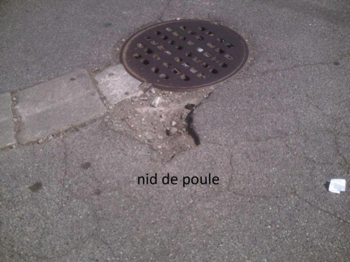 Petite maçonnerie : réfection de trottoir Mure